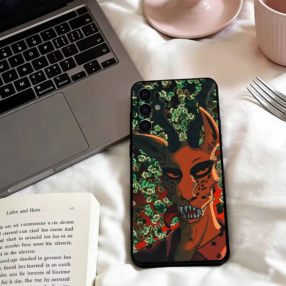 BEASTARS-s финальный Чехол для телефона Черный Силиконовый Мягкий Для Samsung S25,S24,S21,S22,S23,S30,Ultra,S20,Plus,Fe,Lite