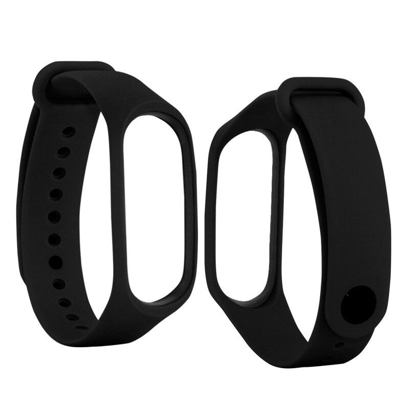 Браслет для Mi Band 4 3 Спортивный ремешок для часов Силиконовый ремешок Браслет Аксессуары