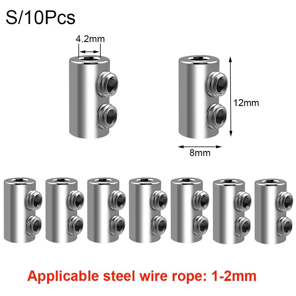 Adjustable Steel Wire Rope Clip Metal Hanging Clip New Stainless Steel Cable Clamp
