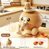 Cute Duck Bear Juicer Toy Kids Kitchen Pretend Play Set with Cups Bowl Cutting Board Educational Role Play Gift