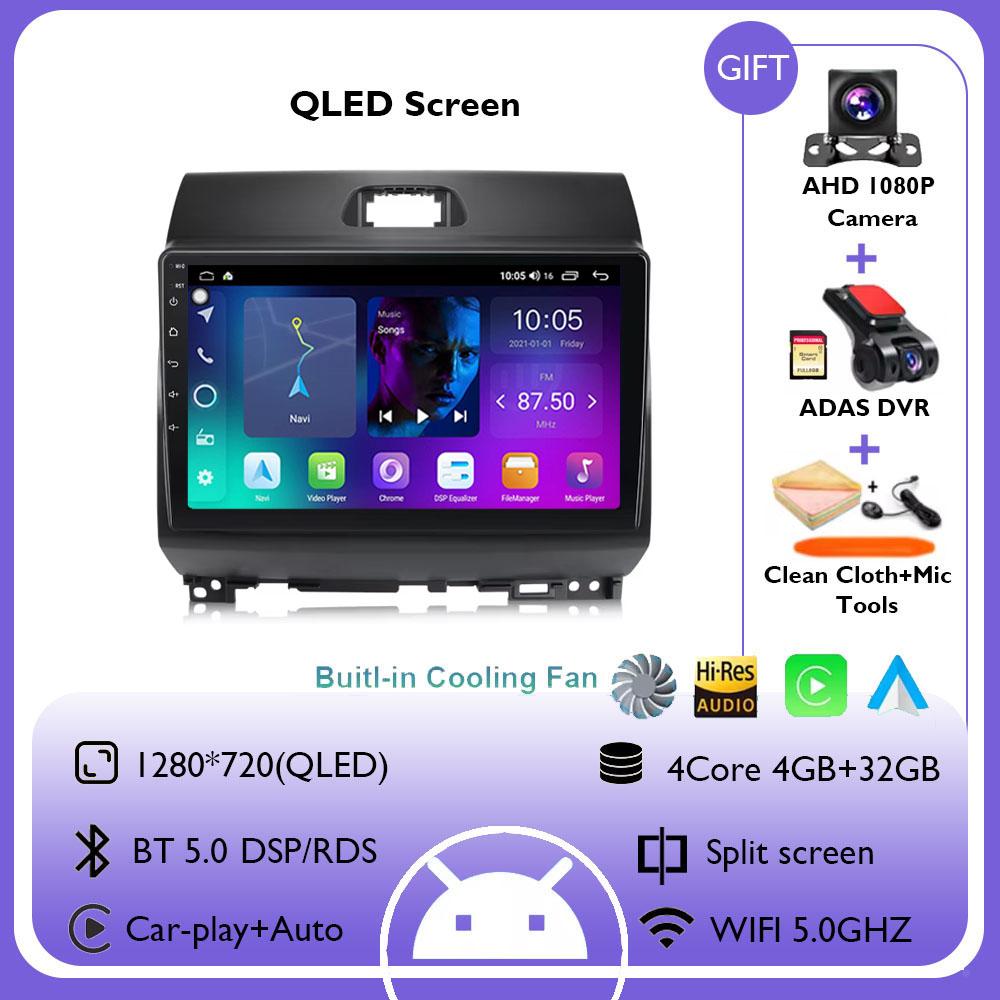 9-дюймовый Android 14 автомобильный радиоприемник стерео беспроводной Carplay Auto для KIA Ray 2011 - 2017 мультимедийный плеер GPS навигация HD экран