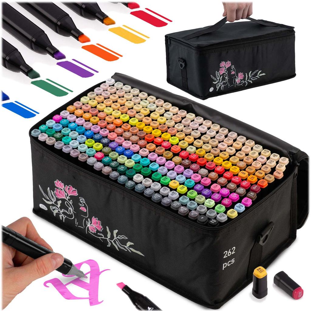 Alcohol Markers With Bag Nukido