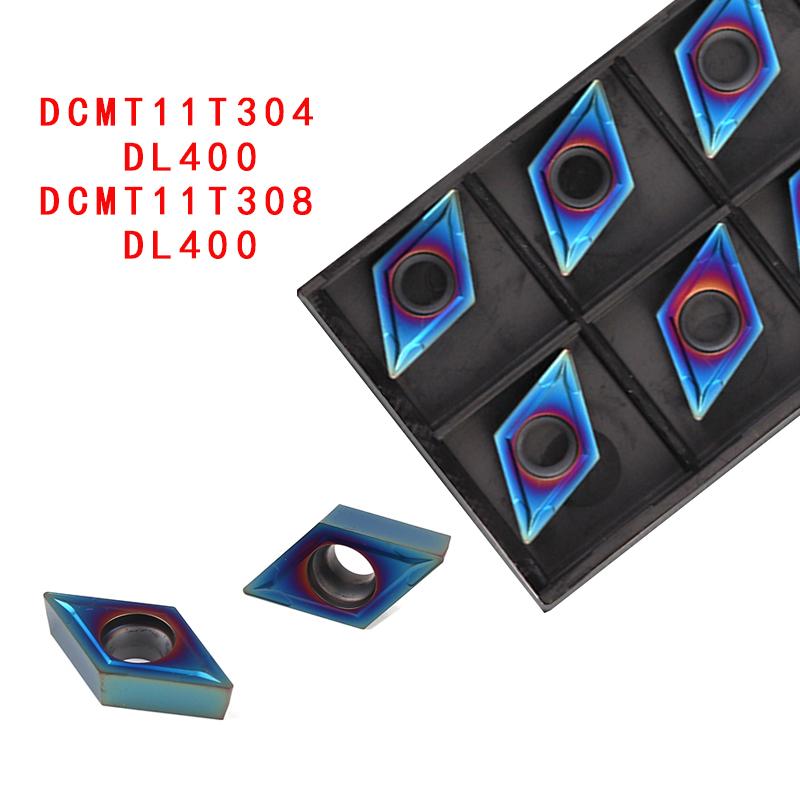 DCMT070204 DCMT11T304 VP15TF UE6020 Твердосплавная пластина для внутреннего точения Высококачественная CNC токарная пластина Режущие инструменты для токарного станка