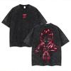 New Anime Dragon Ball Printed Tshirt Mens and Womens Washed Tshirt High Quality Vintage Cotton Tshirt Harajuku Tops