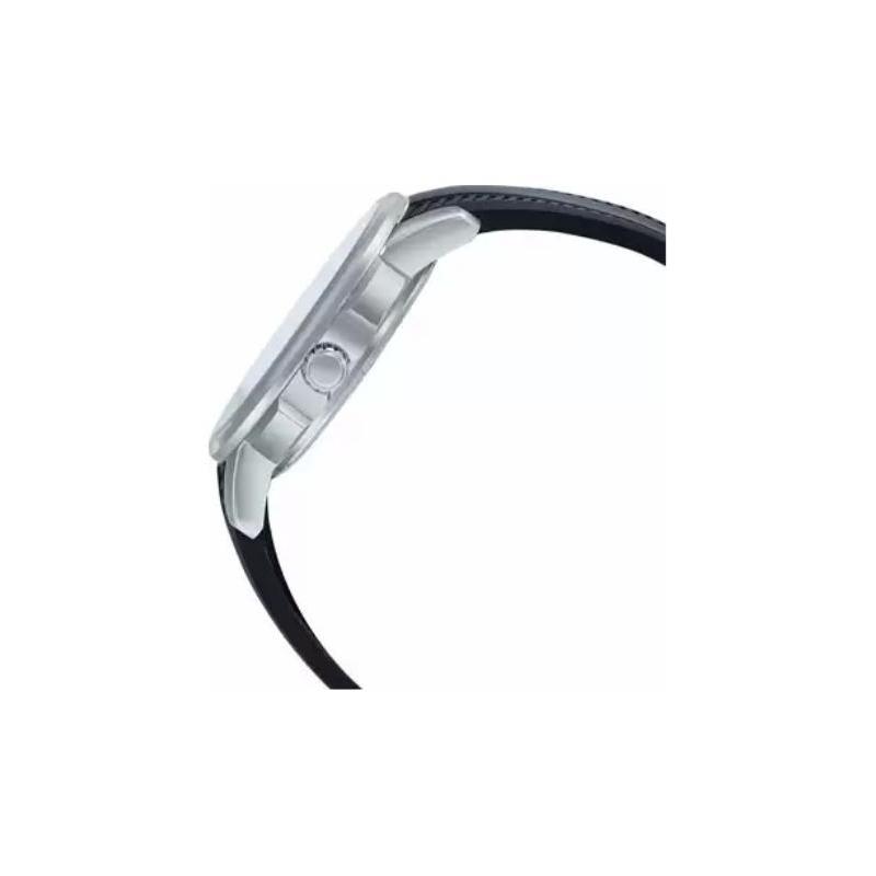 Casio CASIOSTANDARD серия классические, простые, изысканные и модные, тройная застежка, водозащита 50 метров, кварцевый механизм, смола MTP-E195-1AV