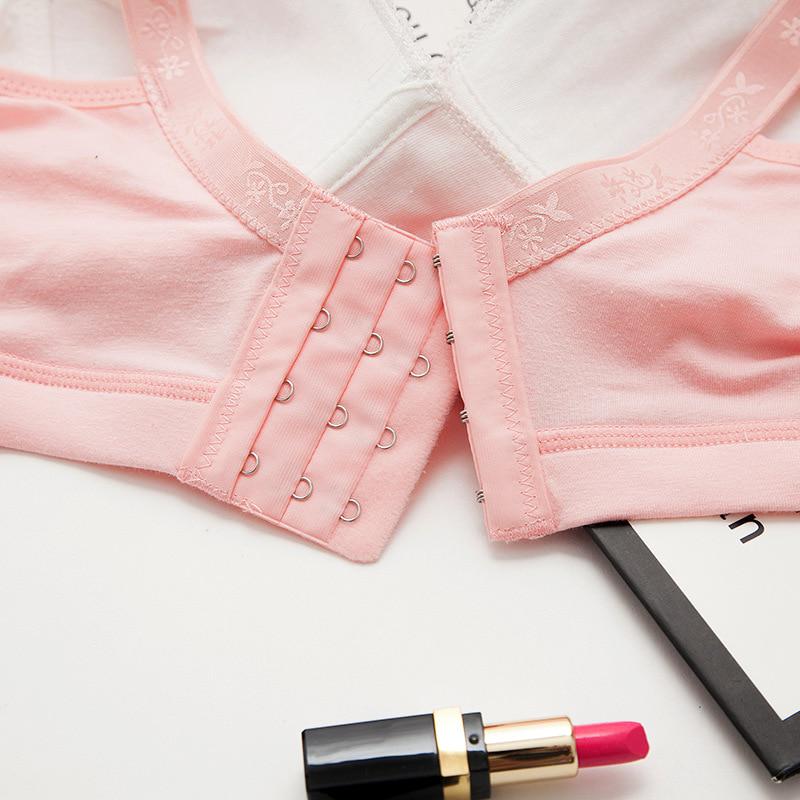 Хлопковый бюстгальтер для кормления с отстёгивающейся чашкой