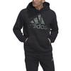 adidas Толстовка с капюшоном из французского терри с камуфляжным принтом Essentials, черная, мужская уличная одежда HL6933