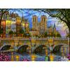 Полный круглый уличный пейзаж Алмазная вышивка Мозаика Вышивка 5d Diy Алмазная картина Домашний Декор Подарки Новый