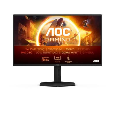 "AOC G4 25G4SXU плоский монитор ПК 62-2 см (24.5"") 1920 x 1080 пикселей Full HD LED Черный- Серый"