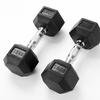 Jian Jun Shuo Eco-friendly Coated Hex Dumbbell (Single Piece)