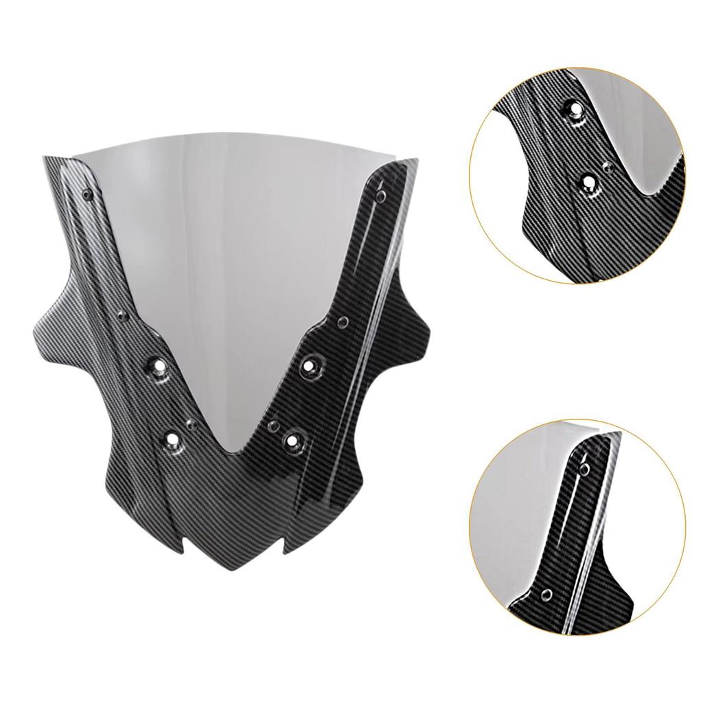 Motorcycle Windshield Windscreen Assembly Spare PC Spare Part Motorbike Accessories Replaces for Honda CBR650F 2014-2018