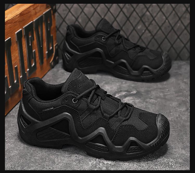 Men's Tactical Combat Boots: Non-Slip, Wear-Resistant Hiking & Climbing Shoes