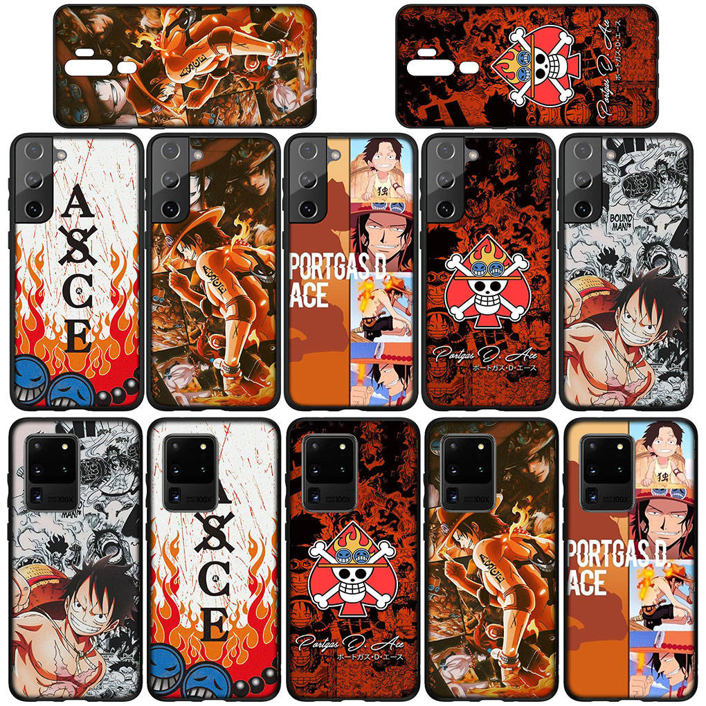 Чехол для телефона Samsung Galaxy S25 S24 S23 iPhone 16 15 Xiaomi Redmi Note 14 13 12 16E 8 9 X 11 Pro Max XR OPPO Moto Huawei Ace Luffy One Piece Cover