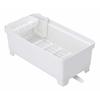 Inomata Chemical Plastic Dish Drainer, White, Approx. 22 X 42 X 16cm High, Separate Dish Drainer, Made In Japan, 0048