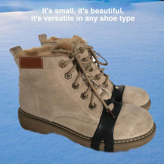 1 Pair Ice Grips 5-Stud Snow Gripper Over Shoe Boot Traction Cleat Anti-slip