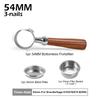 54-мм Бездонный Рожок для Кофе Сменный Фильтр-Корзина Для Sage Breville 870 878 880 Аксессуары для Эспрессо Инструмент Бариста