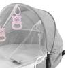 Fold Travel Crib Mosquito Curtain Waterproof Detachable Multifunctional Portable Travel Baby Bed