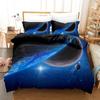 3D Цифровой, Планета, Космос, Земля, Постельное белье Комплект из четырех предметов Комплект из трех предметов простыней