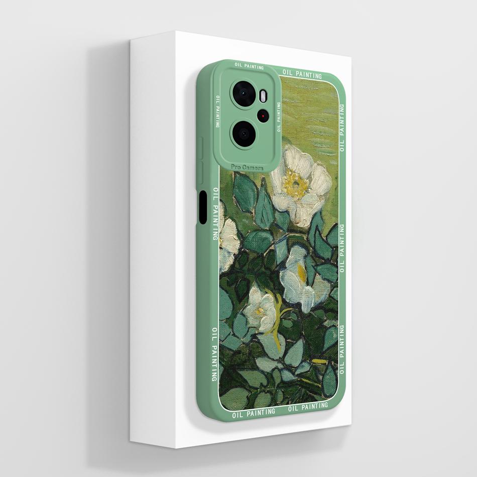 For Oppo Realme 9i Phone Case Aesthetic Style Back Cover For Realme9i 4G 5G Soft Liquid Silicone Full Protection Bumper Funda