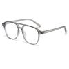 4740 Double Beam Fashion Rice Nail Anti-Blue Light Flat Mirror 2024 New Xiaohongshu Same Versatile Glasses Frame