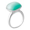Серебряное кольцо с кошачьим глазом (2015635) 6.37 гр. 925 пробы