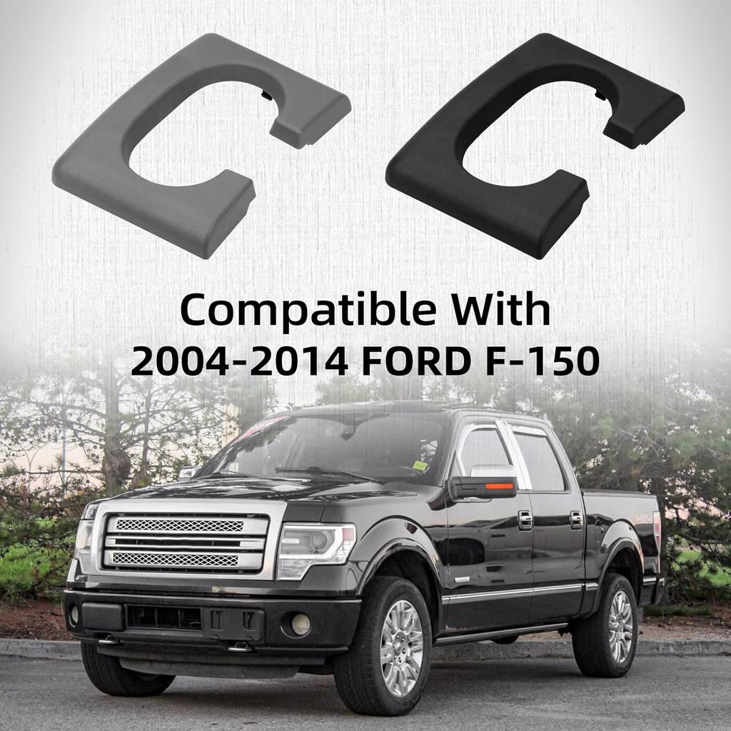 Center Console Cup Holder Replacement Pad Black Compatible With Ford F150 2004-2014 Center Console Cup Holder Pad