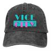 GTA Grand Theft Auto Game Multicolor Hat Peaked Men Women's Cowboy Cap Vice City Baseball Caps Personalized Visor Protect Hats