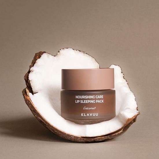 Klavuu Nourishing Care Ночная маска для губ 3 типа на выбор 1 Ночная маска для губ с кокосом