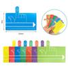 2pcs Lovely Student Writing Aid Ruler Multifunctional Writing Aid Ruler  Office