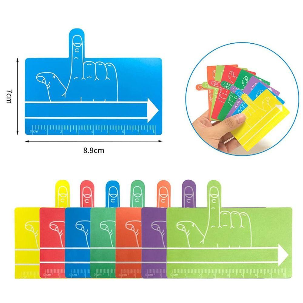 2pcs Lovely Student Writing Aid Ruler Multifunctional Writing Aid Ruler Office
