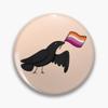 Pride Corvids, настраиваемая мягкая пуговица для женщин, креативная ювелирная брошь, забавная модная металлическая брошь с милым воротником для влюбленных