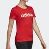 adidas Женская футболка с коротким рукавом в спортивном стиле, оранжевая DU0631