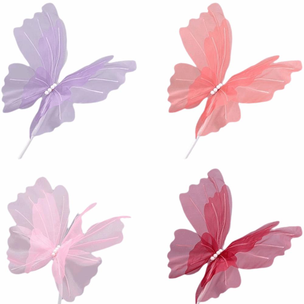 Hollow Design Simulation Butterfly 48cm Big Large Butterfly 3D Butterfly Mall Decoration