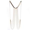 European & American Fashion Multi-layer Metal Snake Chain Tassel Body Chain