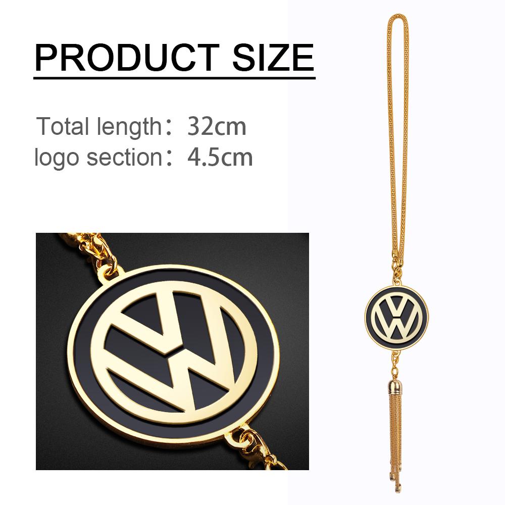O6JSHSJGJ-VW New Car Rearview Mirror Pendant Auto Hanger Cool Accessories For Volkswagen Golf 6 Tiguan Polo Golf 7 Jetta Sticker WEWG1