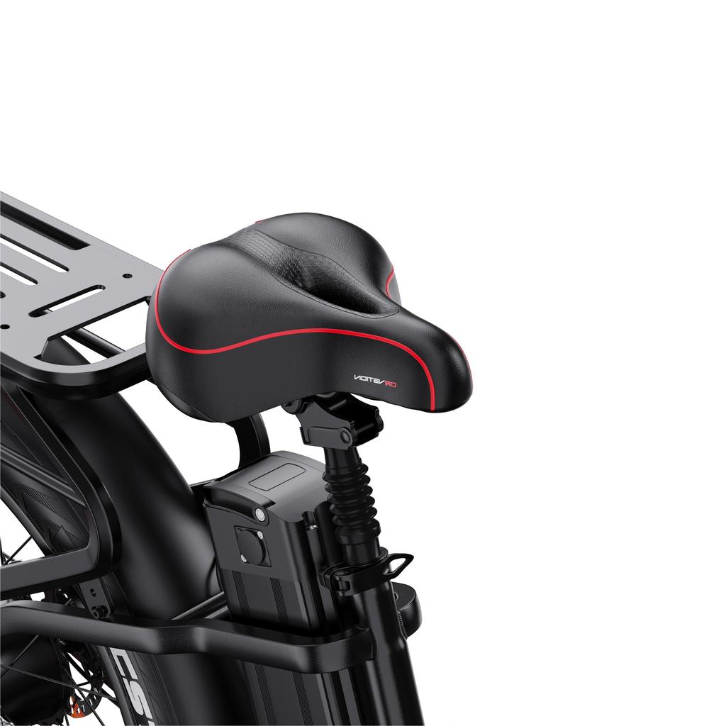 DRVETION CTR26 City Electric Bike, 48V 20Ah Battery, 26"x4.0" CST Tires, Shimano 7-Speed