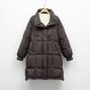 Женский пуховик с капюшоном, однотонный, свободного кроя, новый, зимний, длинный, утолщенный, трендовый