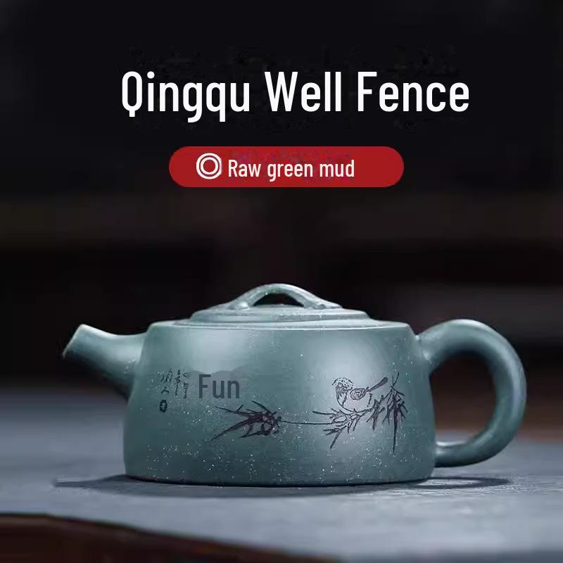 Набор чайников ручной работы из фиолетовой глины Исин – Чайный сервиз в стиле кунг-фу с различными формами чайников (Сертификат включен)