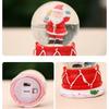 Cute Christmas Snow Globe Desktop Decor Creative Luminescence Snowman Statue Glass Crystal Ball Boys Girls Christmas Gift