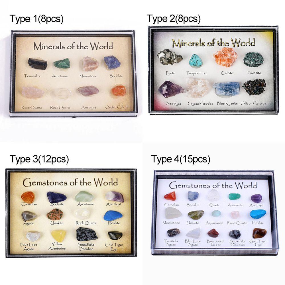 Преподавание географии Необработанные драгоценные камни Минералы мира Образцы минералов Кристалл кварца Образцы руды