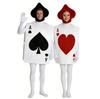 Halloween playing cards, parent-child cos costumes Poker-themed costume party funny cosplay