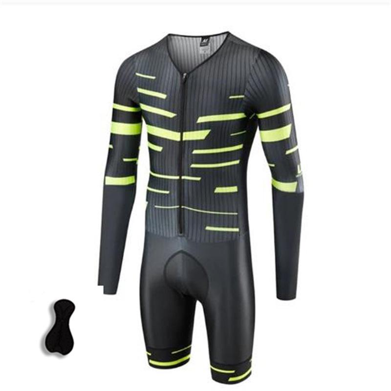 Summer Short Sleeve Cycling Jumpsuit Cycling Team Men's Mountain Road Race Quick-Drying Bike Suit