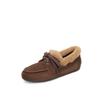 Boken Shoes Plush Warm Deep Cut Lace Up Retro Snow Shoes