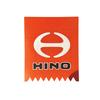 Красные индивидуальные брызговики для грузовиков Hino и полуприцепов: Различные модели для трансграничной торговли.