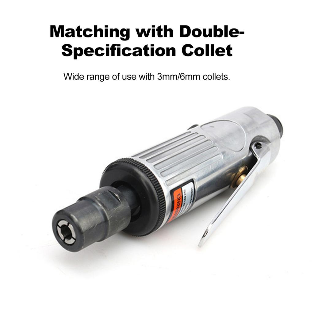 16 шт. 14-дюймовый комплект пневматических шлифовальных машин 3 мм 6 мм пневматический вращающийся шлифовальный инструмент пневматическая шлифовальная машина полировка