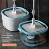 Fresh Water Sewage Separation Mop with Bucket, 360°Rotating Floating Mop, Household Cleaning Tool, No Hand Washing Required
