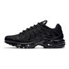 Мужские кроссовки Air Max Plus Triple Black Черно-Черные 604133-050