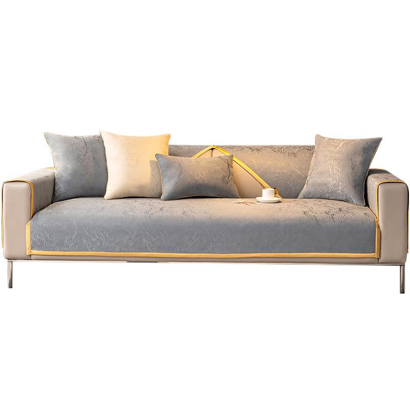 Chenille Integrated Sofa Cushion Light Luxury High-Grade Sofa Towel Non-Slip Stain-Resistant Four Seasons Universal Sofa Cover Cover All-Inclusive