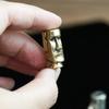 Каменная статуя острова Пасхи, нож-сторож, бусины, латунные тканые ремешки из паракорда, подвески, уличный EDC, зонт, веревка, аксессуары для самостоятельного изготовления