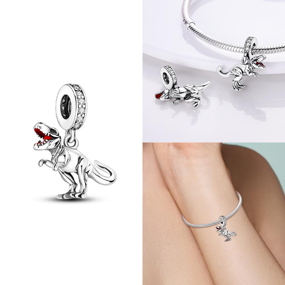 Broken Bird Egg Dragon Eggs In Blue Ice Beads Charms Fit Bracelet Diy Friend Gift Children'S Day Diy Necklace Women